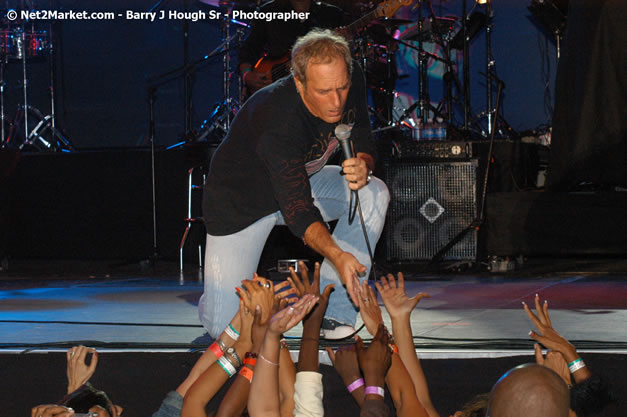 Michael Bolton - Air Jamaica Jazz & Blues Festival 2007 - The Art of Music -  Thursday, January 25th - 10th Anniversary - Air Jamaica Jazz & Blues Festival 2007 - The Art of Music - Tuesday, January 23 - Saturday, January 27, 2007, The Aqueduct on Rose Hall, Montego Bay, Jamaica - Negril Travel Guide, Negril Jamaica WI - http://www.negriltravelguide.com - info@negriltravelguide.com...!