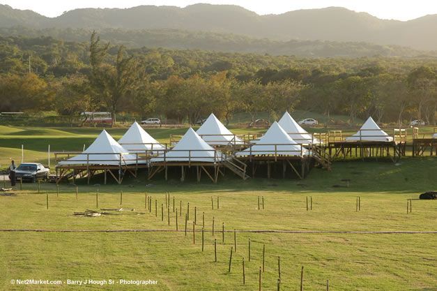 The Aqueduct Venue Under Construction - Monday, January 22th - 10th Anniversary - Air Jamaica Jazz & Blues Festival 2007 - The Art of Music - Tuesday, January 23 - Saturday, January 27, 2007, The Aqueduct on Rose Hall, Montego Bay, Jamaica - Negril Travel Guide, Negril Jamaica WI - http://www.negriltravelguide.com - info@negriltravelguide.com...!