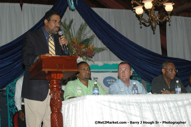 JUTA Tours Negril Chapter Annual Meeting - Clive Gordon Re-Elected as President, May 30, 2007, Negril Hills Golf Course, Sheffield, Westmoreland, Jamaica, W.I.  - Photographs by Net2Market.com - Negril Travel Guide, Negril Jamaica WI - http://www.negriltravelguide.com - info@negriltravelguide.com...!