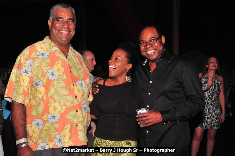 Minister of Tourism, Edmund Bartlett @ Jamaica Jazz and Blues Festival 2009 - Presented by Air Jamaica - Saturday, January 24, 2009 - Venue at the Aqueduct on Rose Hall Resort &amp; Country Club, Montego Bay, Jamaica - Thursday, January 22 - Saturday, January 24, 2009 - Photographs by Net2Market.com - Barry J. Hough Sr, Photographer/Photojournalist - Negril Travel Guide, Negril Jamaica WI - http://www.negriltravelguide.com - info@negriltravelguide.com...!