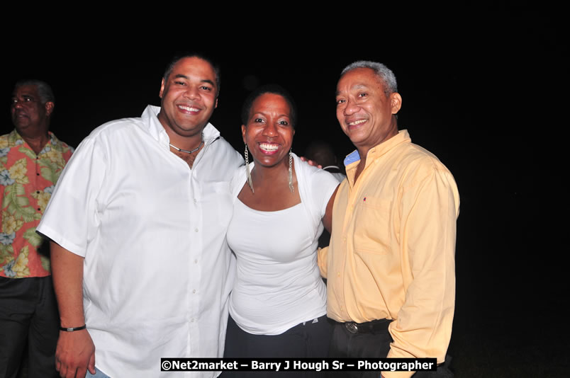 Minister of Tourism, Edmund Bartlett @ Jamaica Jazz and Blues Festival 2009 - Presented by Air Jamaica - Saturday, January 24, 2009 - Venue at the Aqueduct on Rose Hall Resort &amp; Country Club, Montego Bay, Jamaica - Thursday, January 22 - Saturday, January 24, 2009 - Photographs by Net2Market.com - Barry J. Hough Sr, Photographer/Photojournalist - Negril Travel Guide, Negril Jamaica WI - http://www.negriltravelguide.com - info@negriltravelguide.com...!