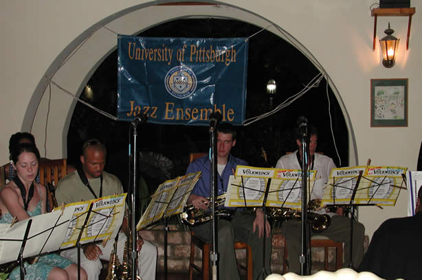 Negril Chamber of Commerce Dinner - Fund Raiser with the University of Pittsburgh Jazz Ensemble at the Charela Inn - Negril Travel Guide