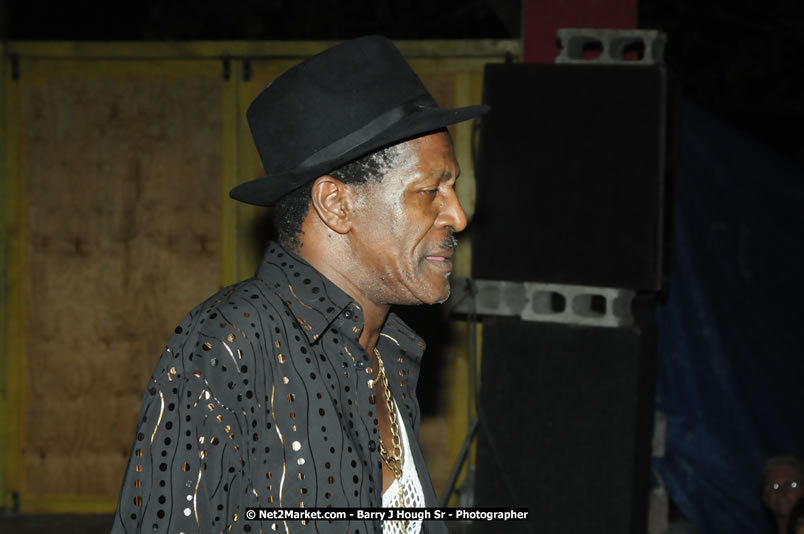 Leroy Sibbles and Gregory Isaacs at Bourbon Beach - Monday, February 11, 2008 - Bourbon Beach, Norman Manley Boulevard, Negril, Westmoreland, Jamaica W.I. - Photographs by Net2Market.com - Barry J. Hough Sr, Photographer - Negril Travel Guide, Negril Jamaica WI - http://www.negriltravelguide.com - info@negriltravelguide.com...!