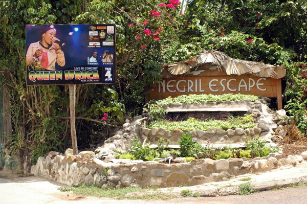 Queen Ifrica - Live In Concert at Negril Escape - Tuesday Nights 6:00PM to 10:00 PM - Photographs by Net2Market.com - Barry J. Hough Sr, Photographer/Photojournalist - Negril Travel Guide, Negril Jamaica WI - http://www.negriltravelguide.com - info@negriltravelguide.com...!