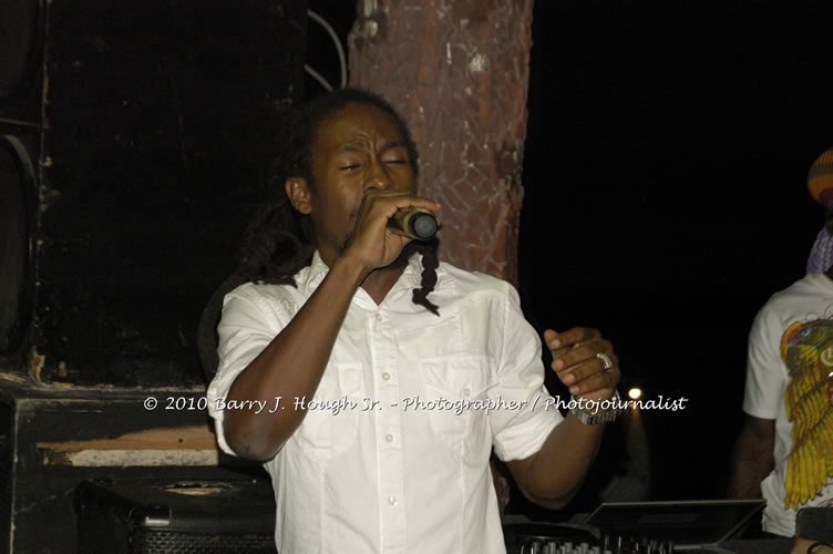 JAH Cure - Live In Concert @ Negril Escape Resort and Spa, December 15, 2009, One Love Drive, West End, Negril, Westmoreland, Jamaica W.I. - Photographs by Net2Market.com - Barry J. Hough Sr, Photographer/Photojournalist - Negril Travel Guide, Negril Jamaica WI - http://www.negriltravelguide.com - info@negriltravelguide.com...!