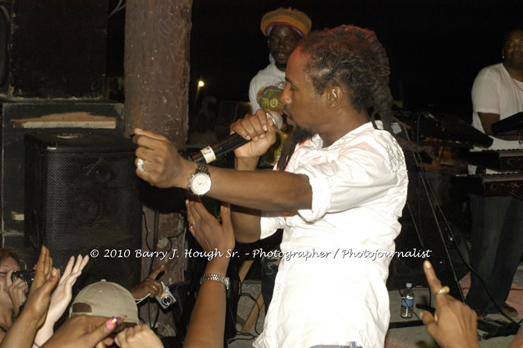 JAH Cure - Live In Concert @ Negril Escape Resort and Spa, December 15, 2009, One Love Drive, West End, Negril, Westmoreland, Jamaica W.I. - Photographs by Net2Market.com - Barry J. Hough Sr, Photographer/Photojournalist - Negril Travel Guide, Negril Jamaica WI - http://www.negriltravelguide.com - info@negriltravelguide.com...!