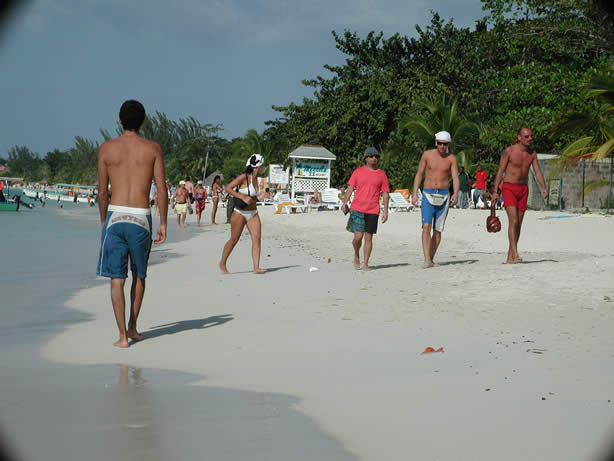 A Photo Walk along Negril's Famous Seven Mile Beach - Negril Travel Guide, Negril Jamaica WI - http://www.negriltravelguide.com - info@negriltravelguide.com...!