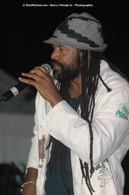 Tony Rebel at Tru-Juice Rebel Salute 2008 - The 15th staging of Tru-Juice Rebel Salute, Saturday, January 12, 2008, Port Kaiser Sports Club, St. Elizabeth, Jamaica W.I. - Photographs by Net2Market.com - Barry J. Hough Sr, Photographer - Negril Travel Guide, Negril Jamaica WI - http://www.negriltravelguide.com - info@negriltravelguide.com...!