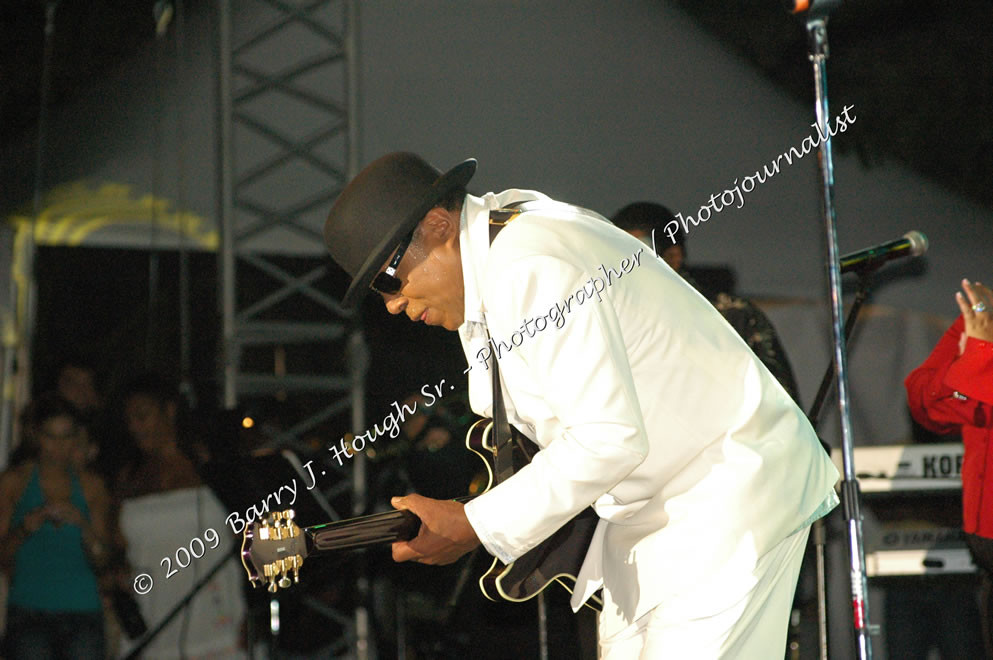 Tito Jackson @ Reggae Sumfest 2009 - International Night 2 - Tito Jackson, brother of the late King of Pop Michael Jackson performed live at Reggae Sumfest 2009. Reggae Sumfest 2009,Catherine Hall, Montego Bay, St. James, Jamaica W.I. - Saturday, July 25, 2009 - Reggae Sumfest 2009, July 19 - 25, 2009 - Photographs by Net2Market.com - Barry J. Hough Sr. Photojournalist/Photograper - Photographs taken with a Nikon D70, D100, or D300 - Negril Travel Guide, Negril Jamaica WI - http://www.negriltravelguide.com - info@negriltravelguide.com...!